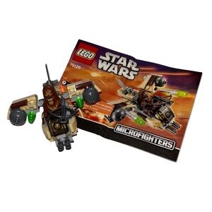 LEGO Star Wars Wookiee Gunship Microfighter  Set #75129 Built set. No box.